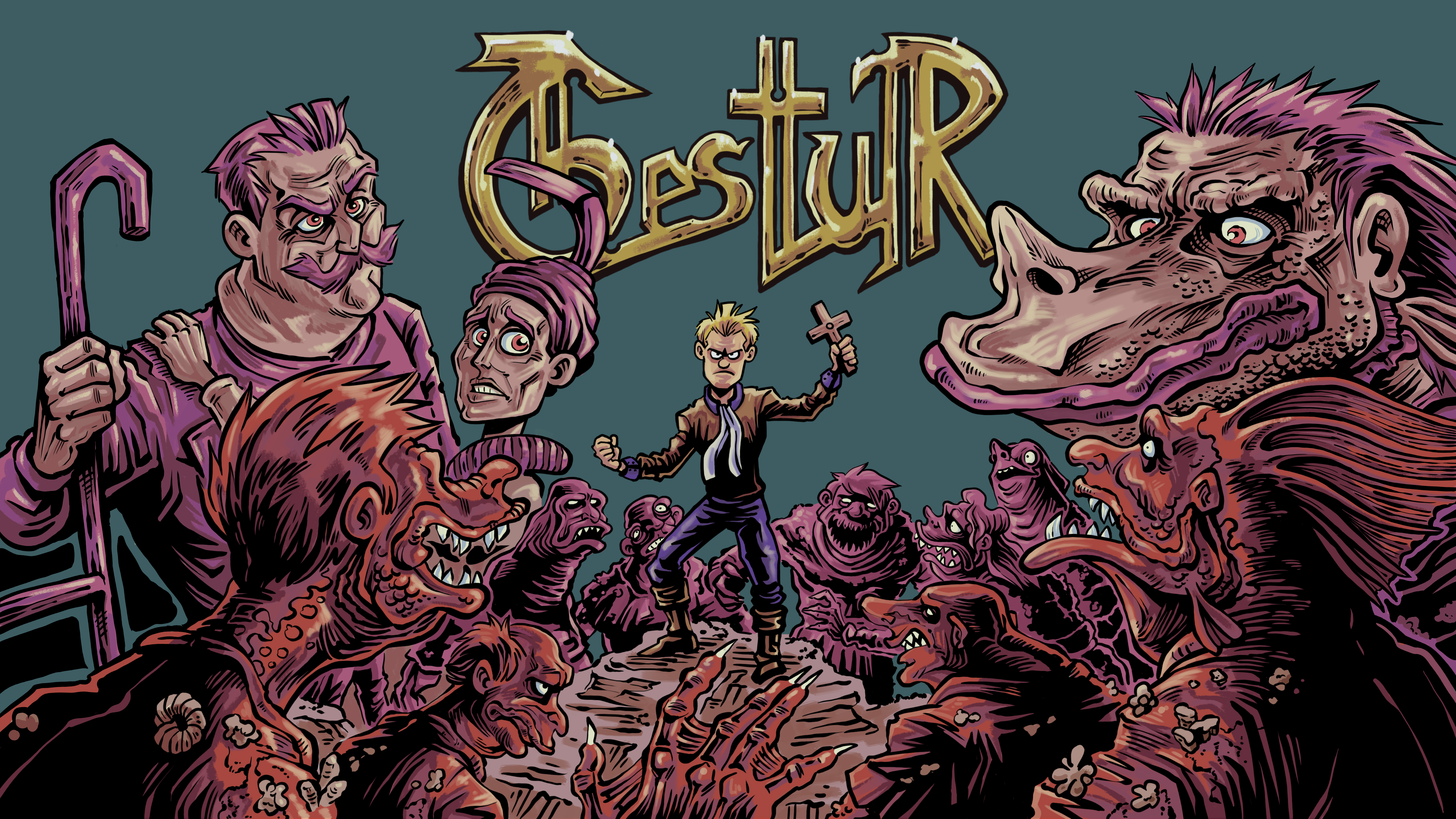 Gestur Background